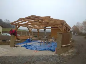 Tesařství Borecký — Hotové zakázky | 8 | altán, pergola | Krchleby