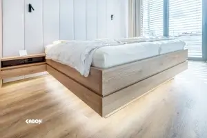 Gabon - kuchyňské studio — Realizace | 14 | postel | Brno