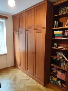Truhlář Václav Cvárovský — Portfolio | 4 | vestavěná skříň | Drozdov