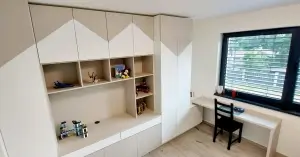 HS+ Design — Realizované práce | 10 | vestavěná skříň | Světlá nad Sázavou