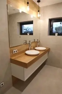 Truhlářství, interiéry Černý — Reference | 13 | koupelnový nábytek | Vrátkov