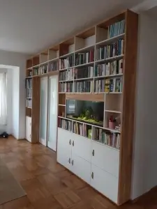 Truhlářství Farský — Naše práce | 8 | stolek, komoda, police | Semily