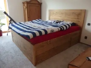 Truhlářství Farský — Naše práce | 6 | postel | Semily